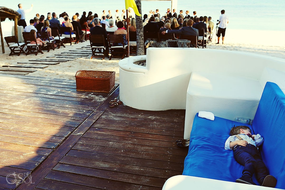 Hotel Esencia wedding beach Riviera Maya