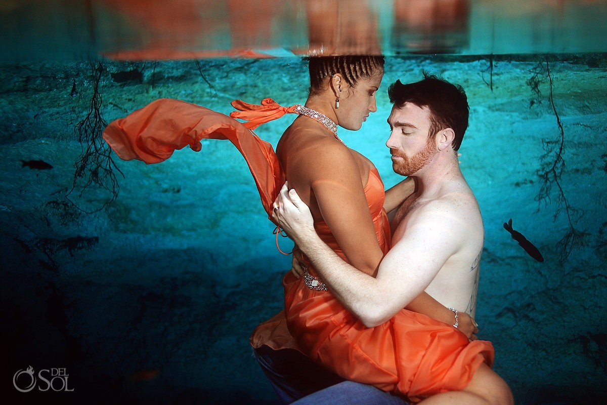 adam and eve session underwater