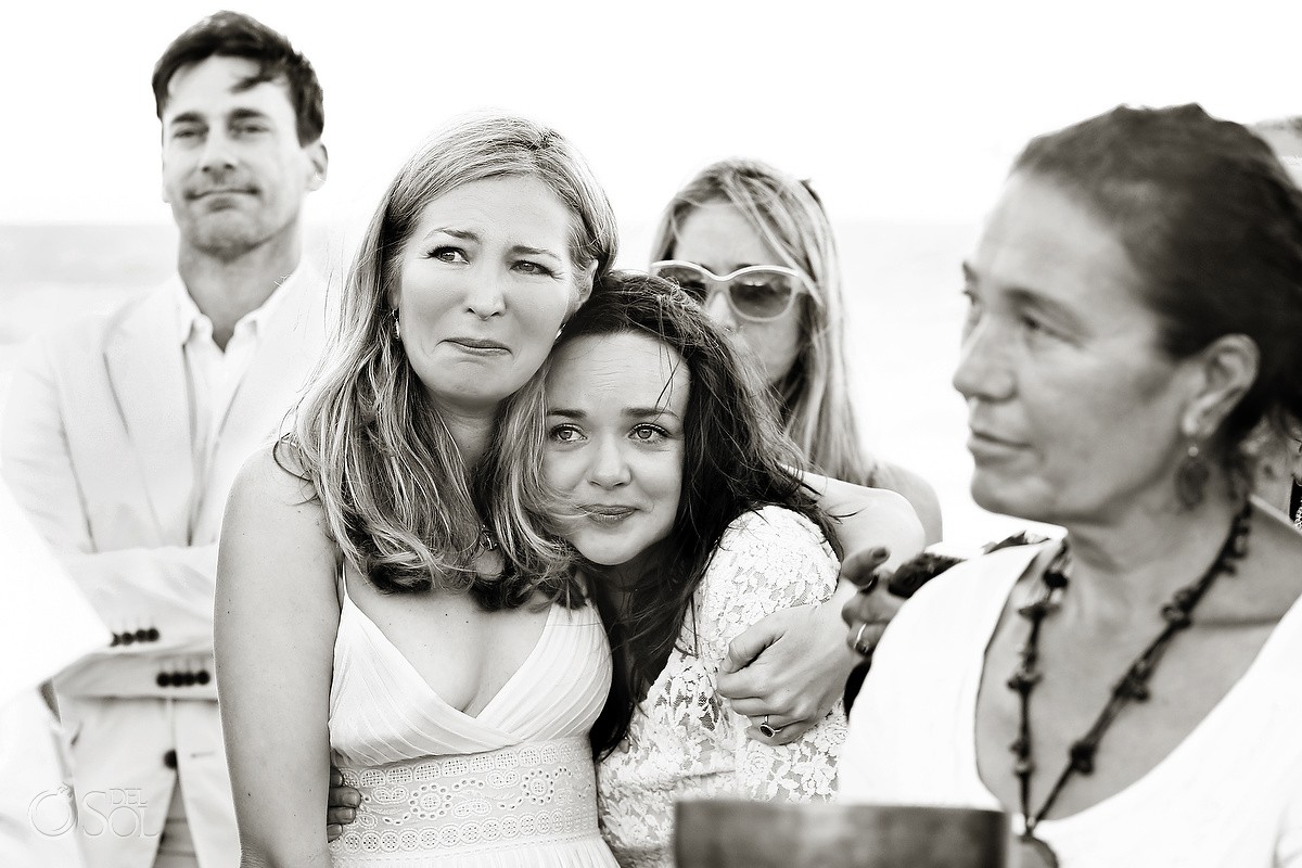 Family Love Beach Cosmic wedding ceremony, Belmond Maroma Riviera Maya, Mexico
