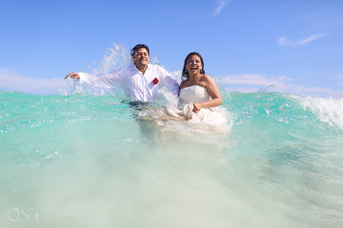 Trash the Dress Photos in the Riviera Maya- Cynthya and Moi - Del Sol ...