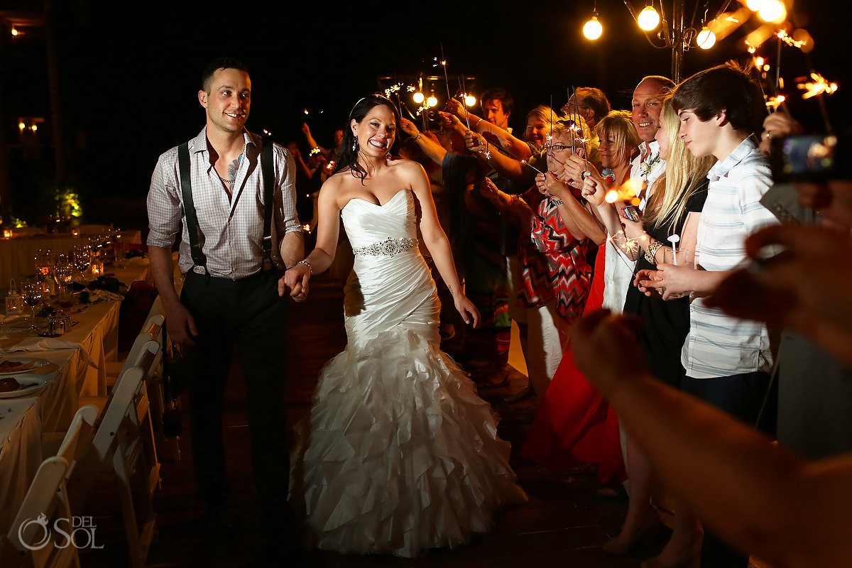 Wedding reception Dreams Riviera Cancun Mexico