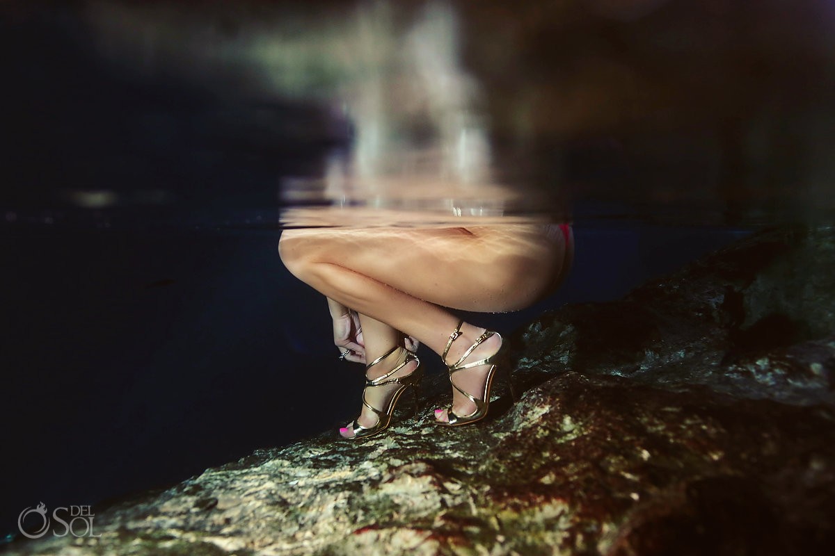Riviera Maya underwater photography boudoir sexy