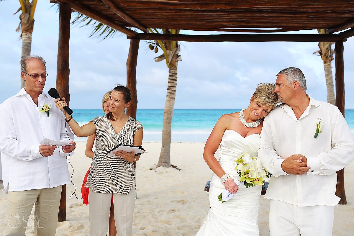 Riviera Maya beach wedding Secrets Maroma Mexico