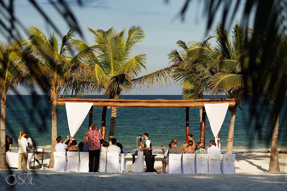 Riviera Maya beach wedding Secrets Maroma Resort Mexico