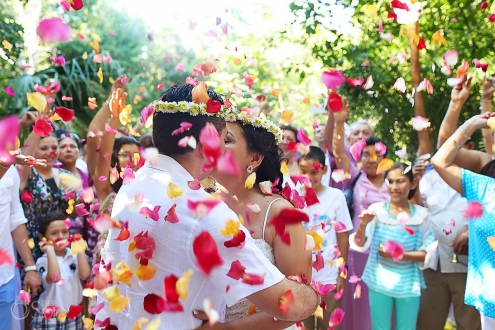 Tulum Mayan Wedding Cenote Ceremony photography