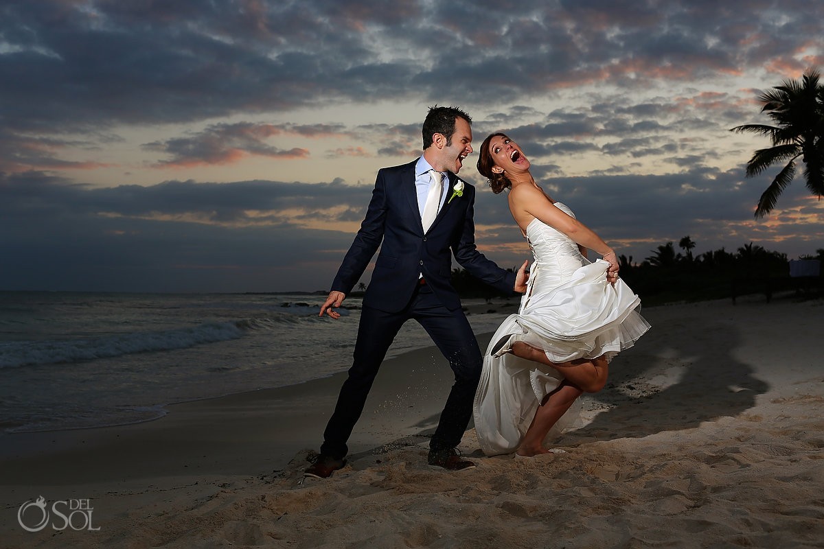 Beach wedding Dreams Tulum Mexico Del Sol Photography