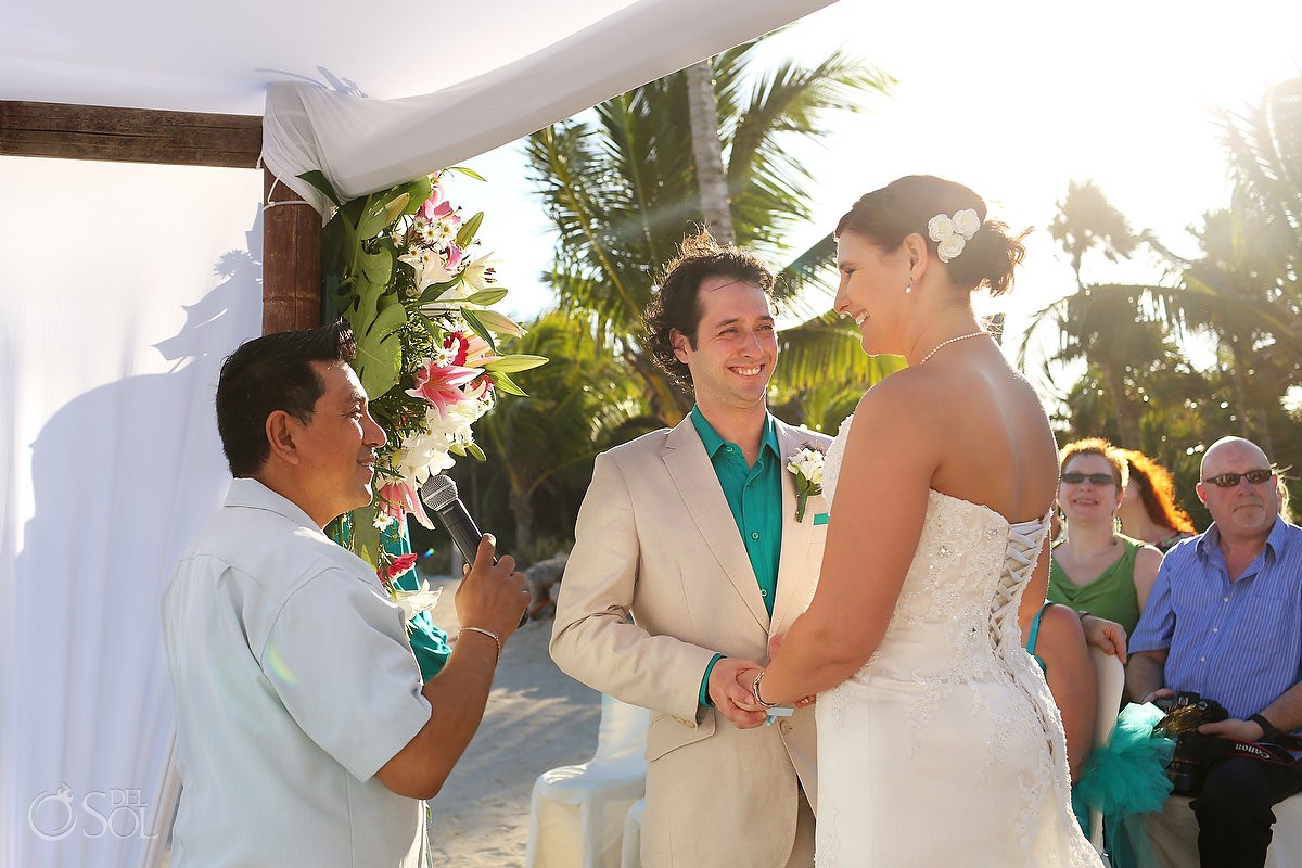 Beach wedding Riviera Maya Grand Sirenis Resort Mexico Del Sol Photography