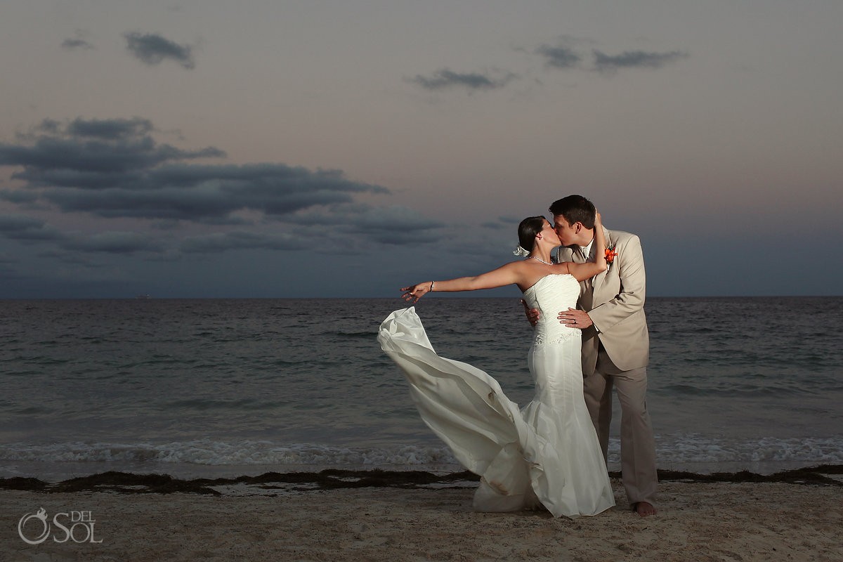 Riviera Maya wedding Puerto Morelos Ocean Coral Mexico Del Sol Photography