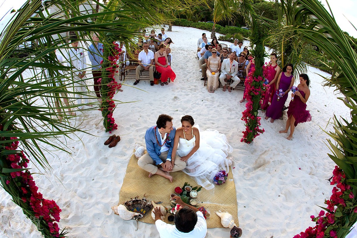 Playa del Carmen wedding Grand Coral Beach Mexico Del Sol Photography