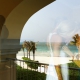 bridal reflection in the riviera maya caribbean ocean at dreams tulum hotel