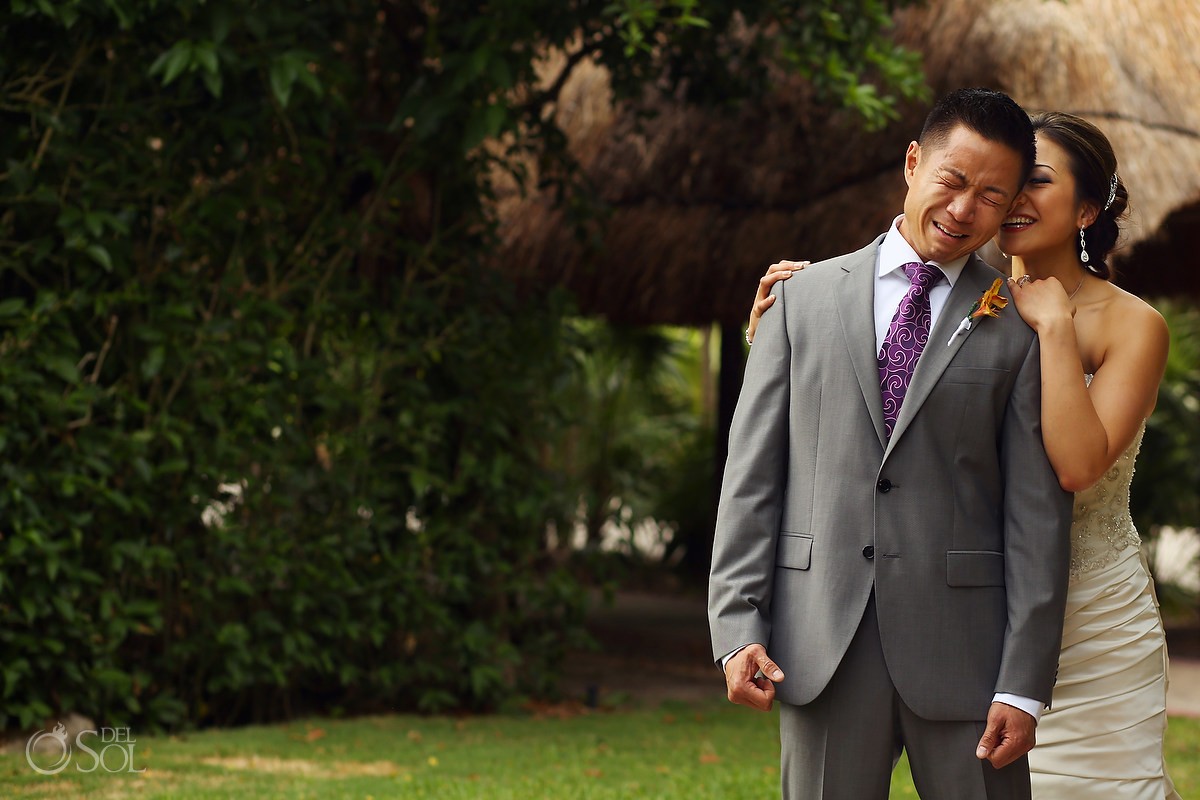 del sol photography emotional crying groom published in huffington post weddings
