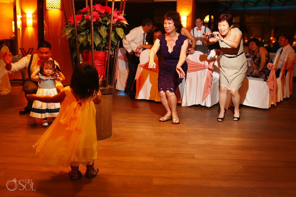 Barcelo Maya wedding reception dancing