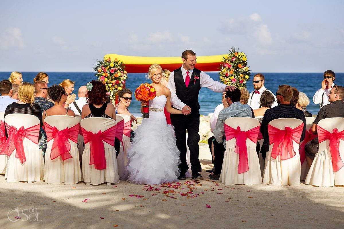Beach Wedding at Grand Sirenis Riviera Maya Resort