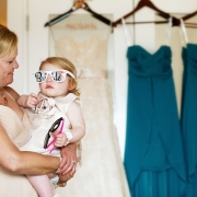 cutest kids at weddings wearing bride sunglasses flowergirls
