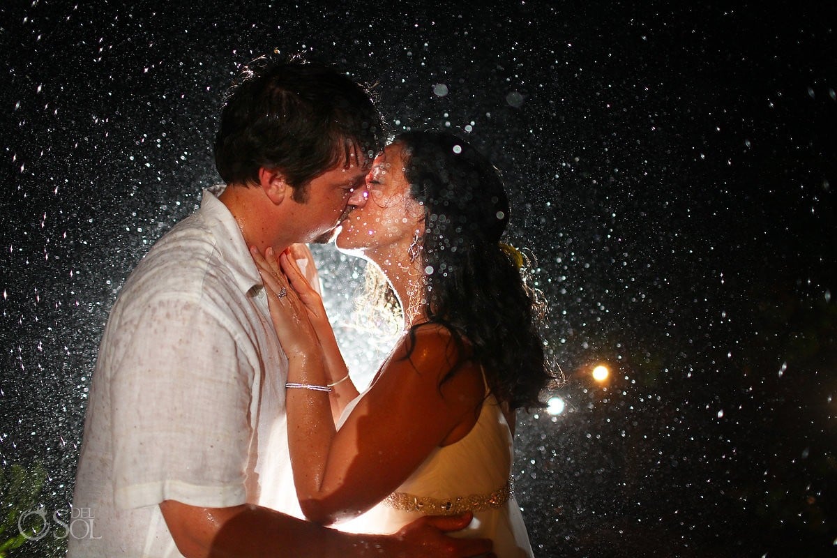 why rain on the wedding day is awesome