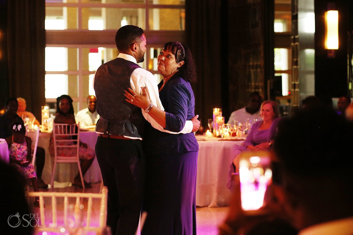 mother of the groom dance at the Wedding at Paradisus, Playa del Carmen