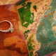 wedding ring on destination wedding planning checklist map of the riviera maya