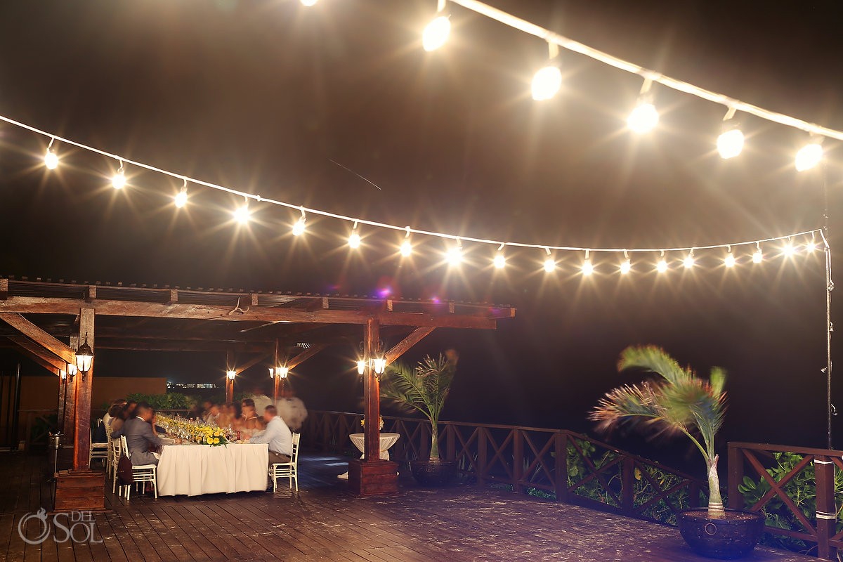 long exposure dinner tequila terrace, Wedding Now Sapphire Riviera Cancun, Riviera Maya, Mexico