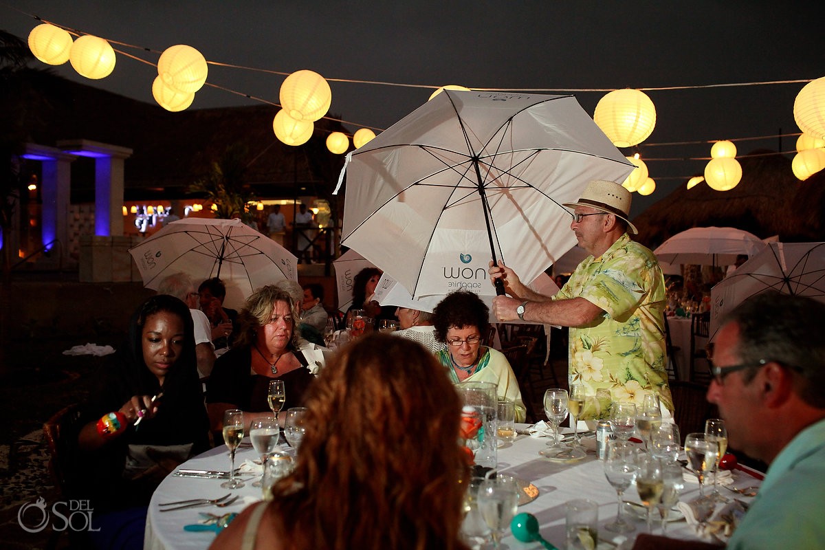 rain umbrella wedding reception Now Sapphire