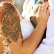 bride with Mexican sugar skull tattoo rock and roll, Sunset golden hour beach destination wedding portrait, Hyatt Zilara, Cancun, Mexico