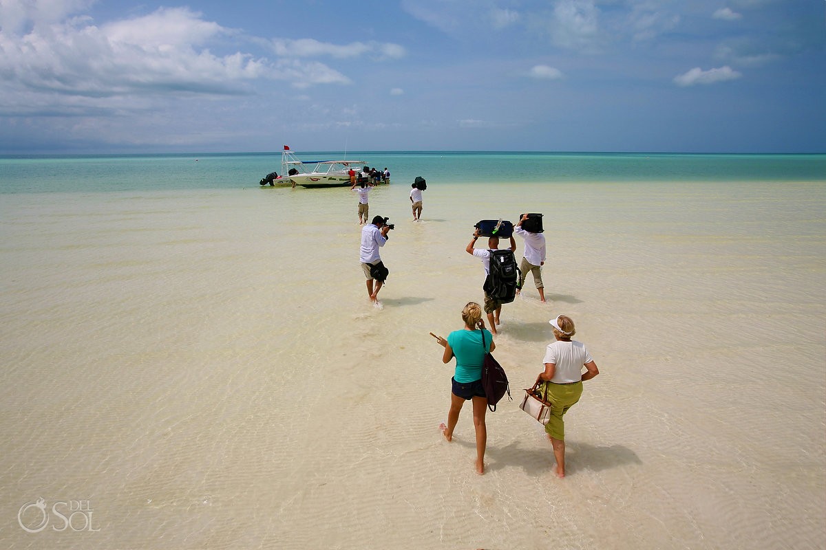 hurricane wedding isla holbox mission mexico