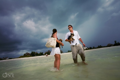 hurricane wedding isla holbox mission mexico