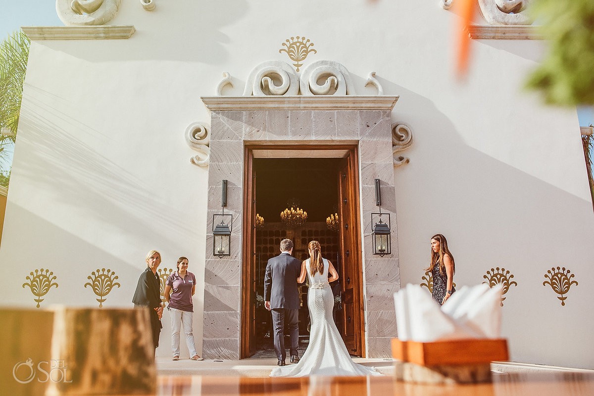 Destination wedding chapel in Riviera Maya Mexico La Santa Cruz Chapel – El Pueblito Mayakoba