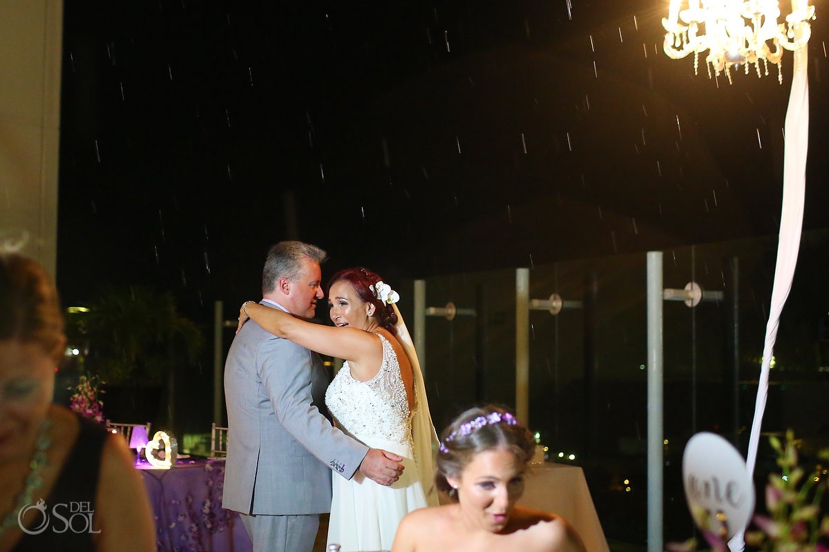 first dance wedding reception,Beach Palace, Cancun, Mexico.