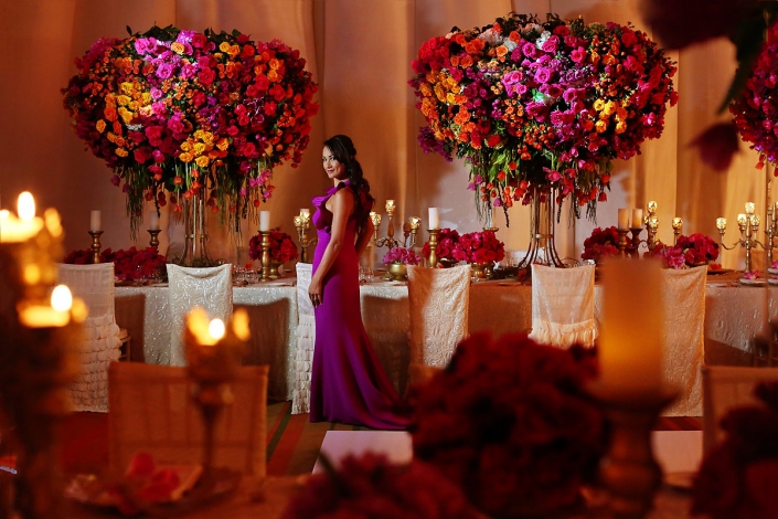 #KTMayakoba Karen Tran Floral Designs Masterclass gala dinner Andaz Mayakoba