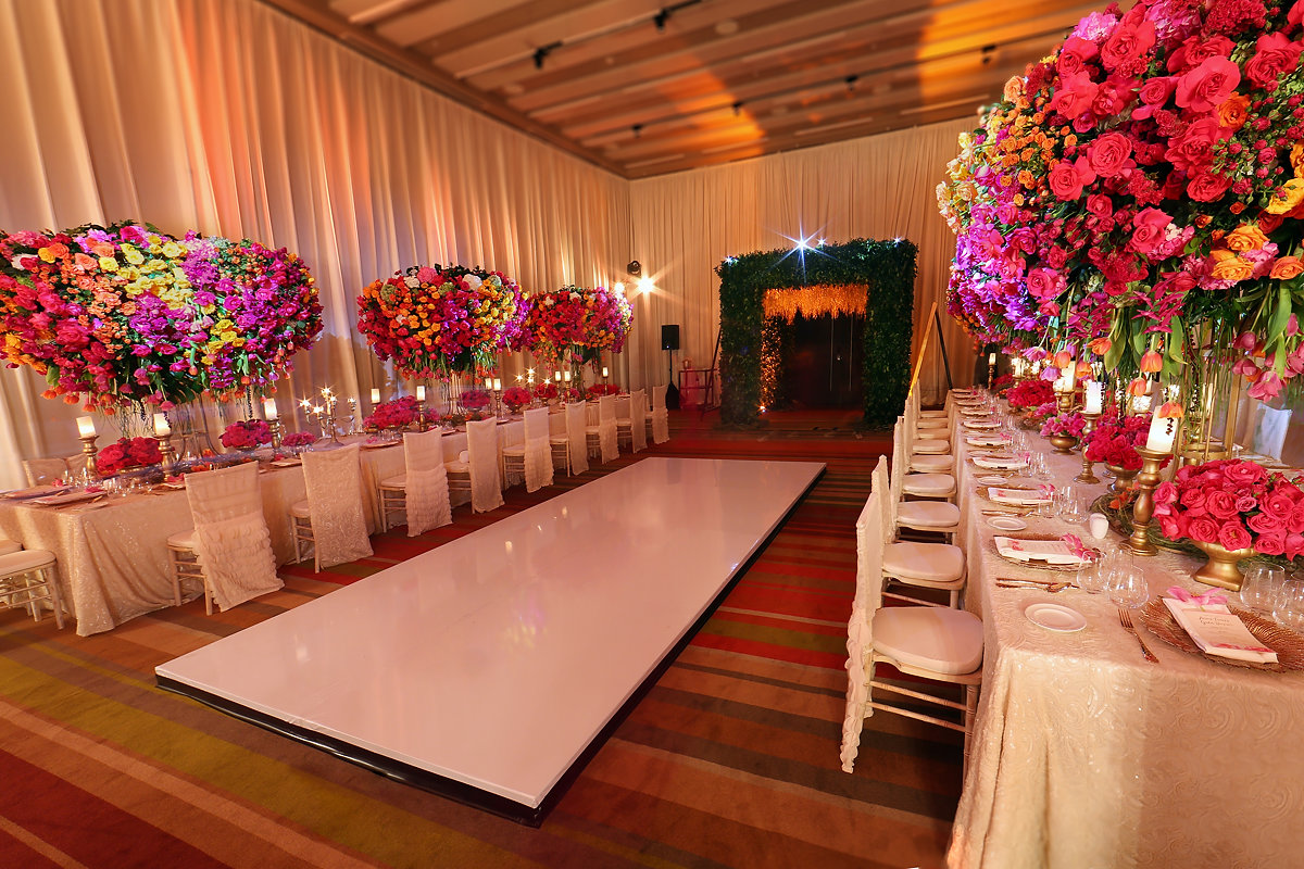 Andaz Mayakoba ballroom banquet setup #KTMayakoba Karen Tran Master Floral Class The Floral Experience Andaz Mayakoba