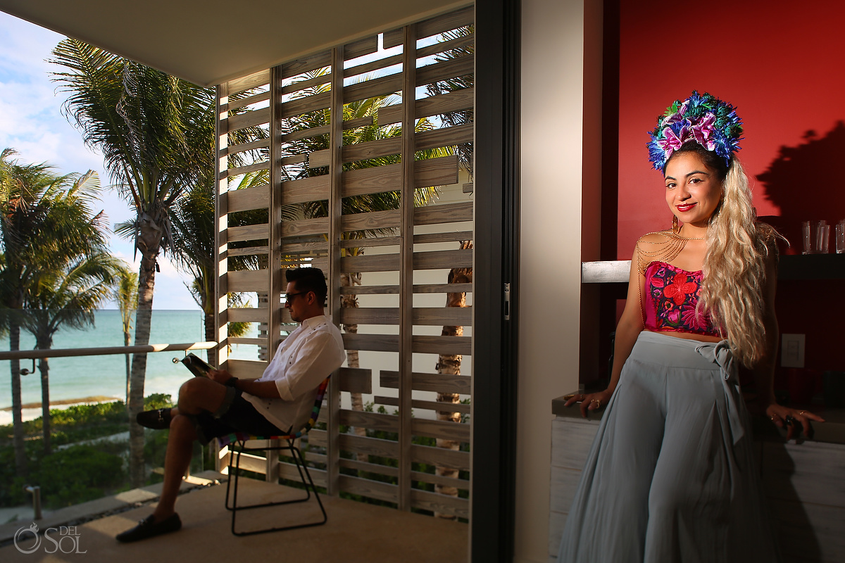 Frida's Wardrobe by del Sol Photography hotel experience for Andaz Mayakoba