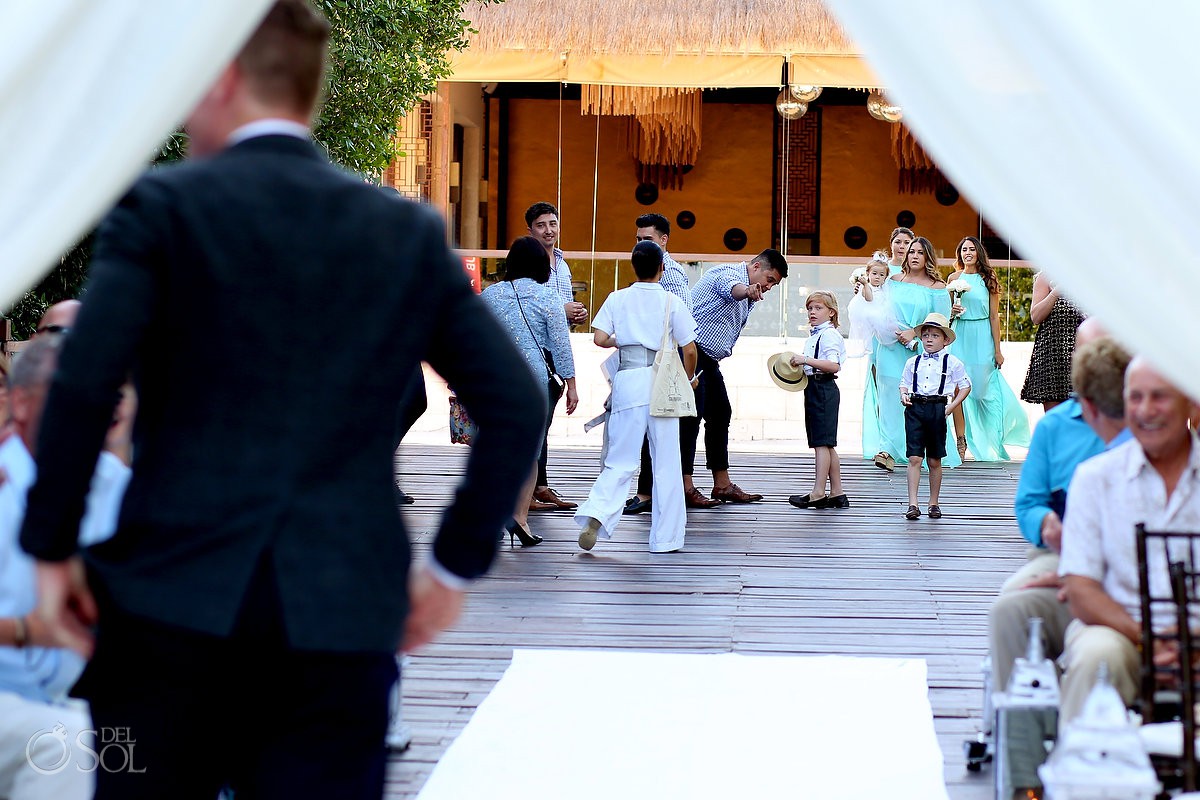 kids at weddings Playa del Carmen Wedding - Paradisus Riviera Maya