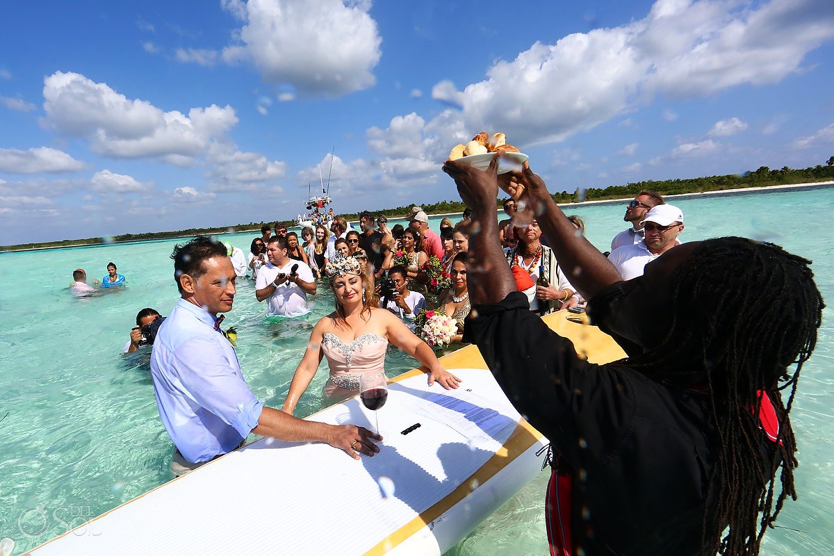 The impossible wedding - Susana the mermaid bride and Jovany - El Cielo  Cozumel