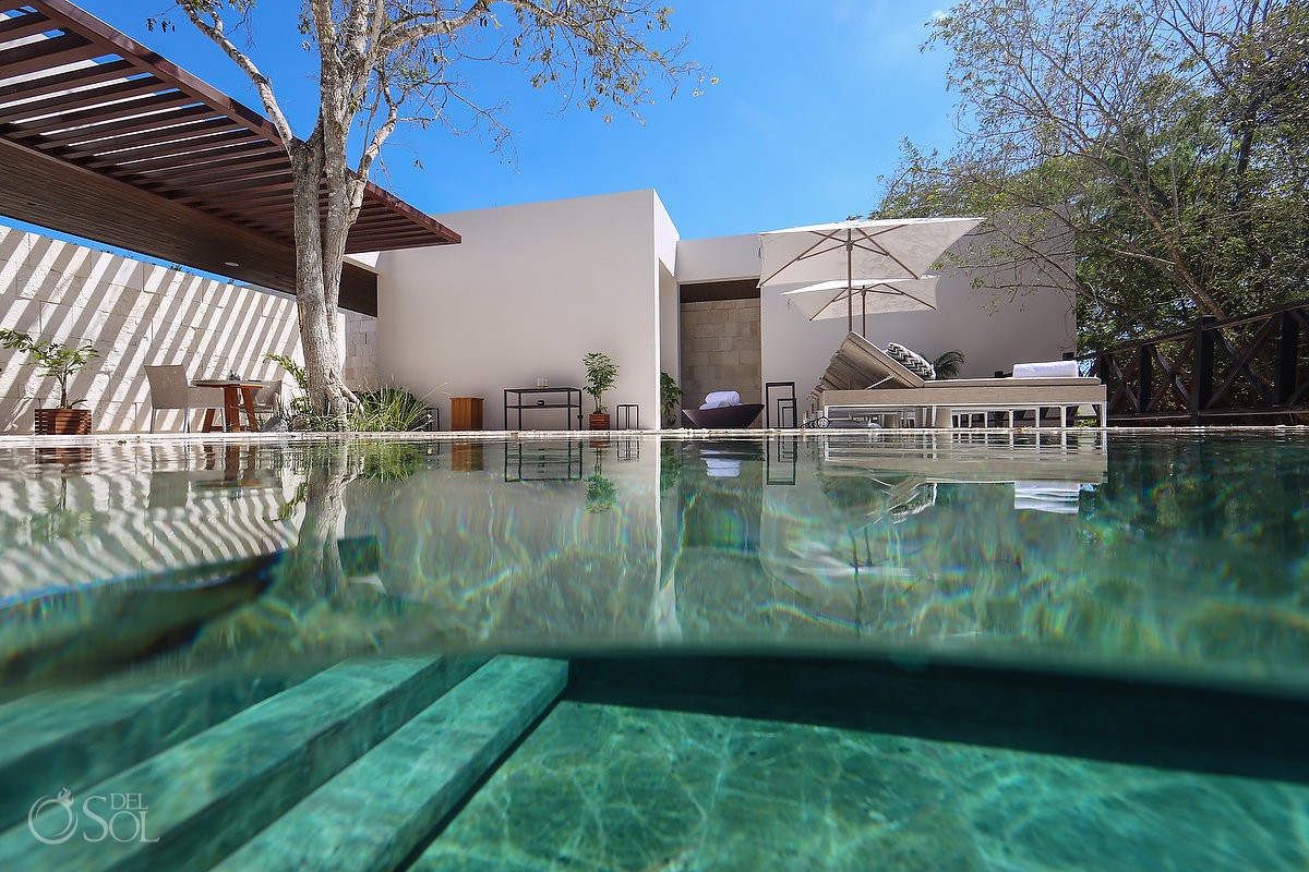 Outdoor swimming pool Hacienda Chable Resort Yucatan Mexico #ExperienciasInfinitas del Sol Photography