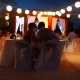 night bride and groom portrait destination wedding Secrets Maroma Beach Riviera Cancun