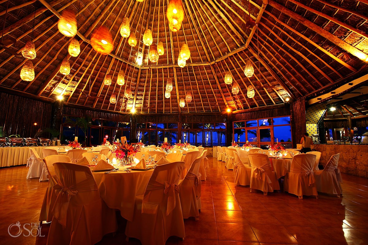 Mahekal Beach Resort Playa Del Carmen Mexico Destination Wedding Reception Venue Mahekal Beach Resort Playa Del Carmen Mexico