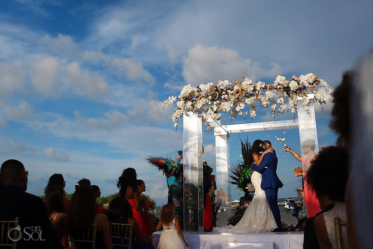 Kay Club wedding Bahia Petempich Cancun Mexico