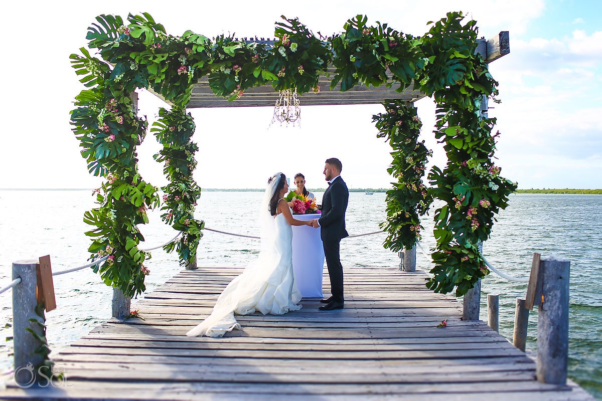 Wedding for two Cancun Elopement Nizuc Resort and Spa Mexico