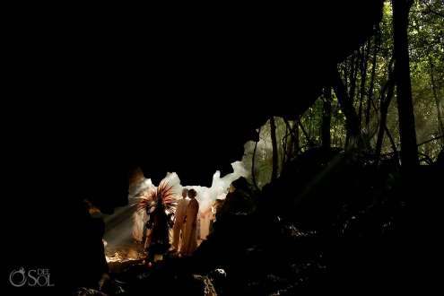 Special 20 year vow renewal cenote Mayan ceremony Riviera Maya Mexico best wedding venue ideas