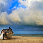Wedding beach portraits Finest Playa Mujeres Wedding