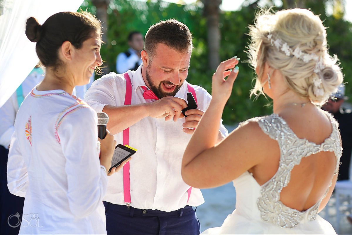Secrets Capri South Beach Wedding ring exchange