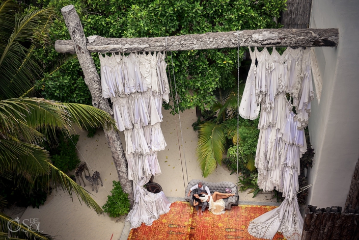 Casa Malca Tulum Wedding portrait #travelforlove