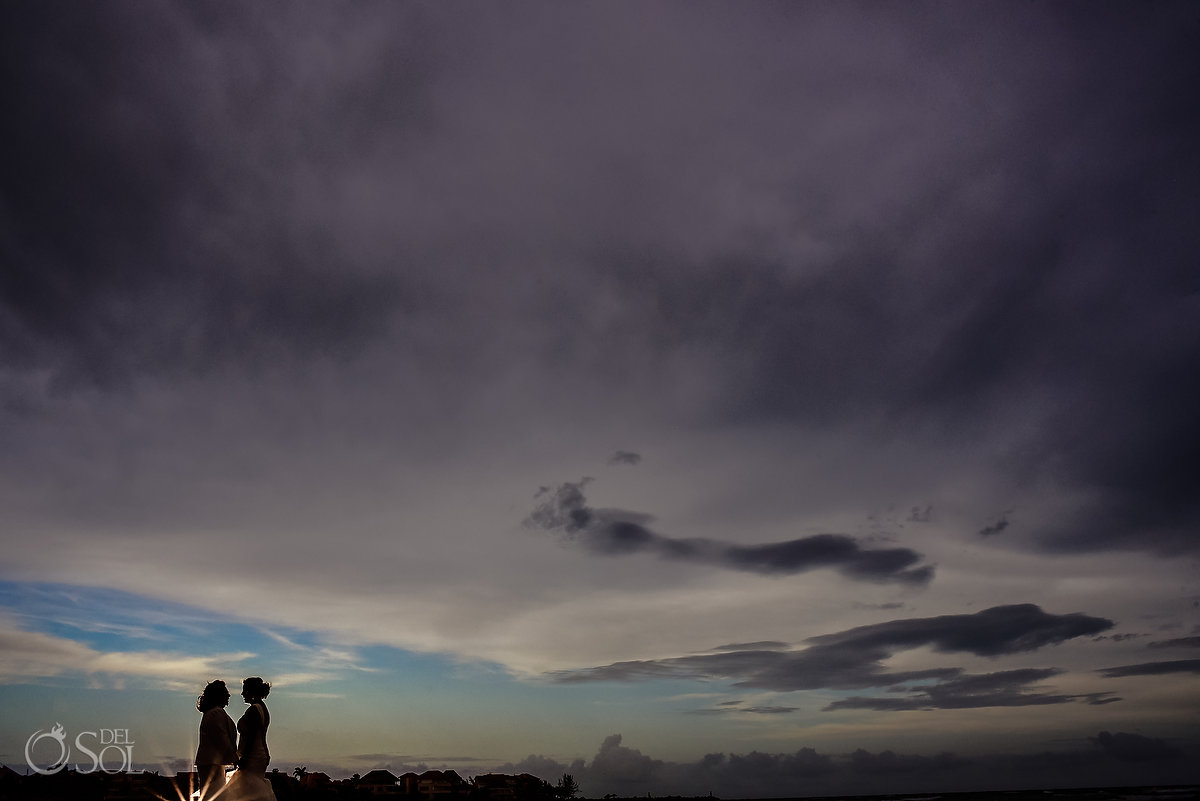 Hacienda Corazon Wedding skyporn