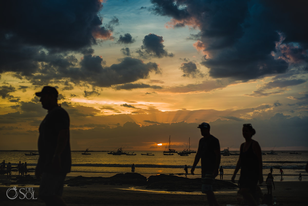 sunset Playa Langosta Tamarindo