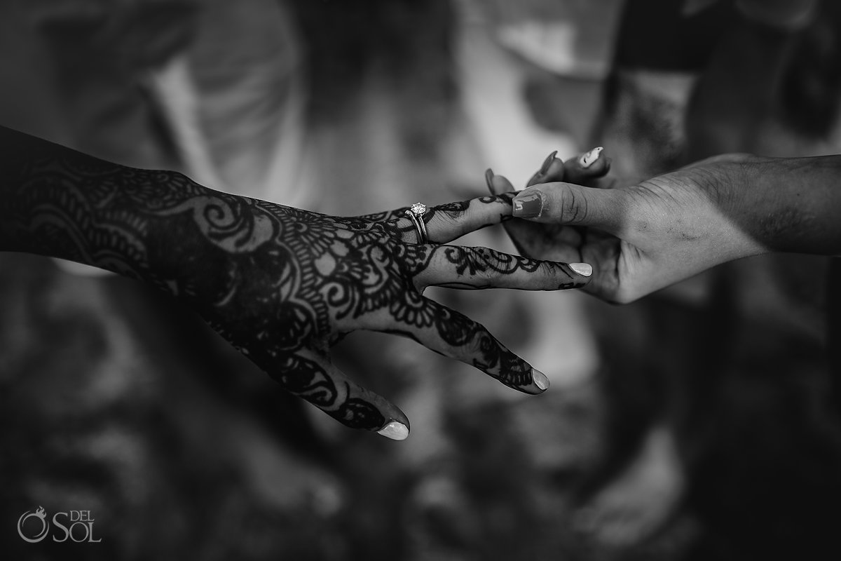 Henna Mehndi Bridal Wedding ring