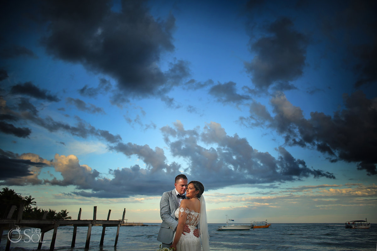 Villa La Joya Wedding beach photographer