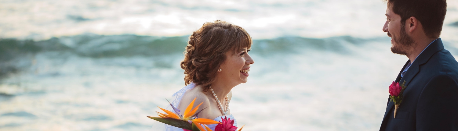 Genuine Lovely Wedding Ceremony Mayan Beach Front Akumal Private Villa Sunrise Elopement