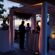 Cancun Sunset wedding ceremony Nizuc Akan Terrace