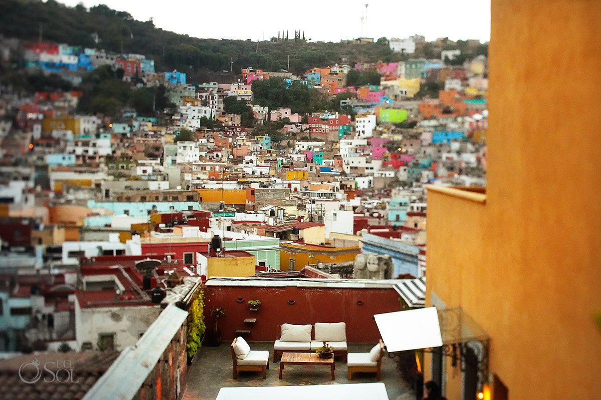 city views Casa del Rector Guanajuato Photo by Del Sol Photography