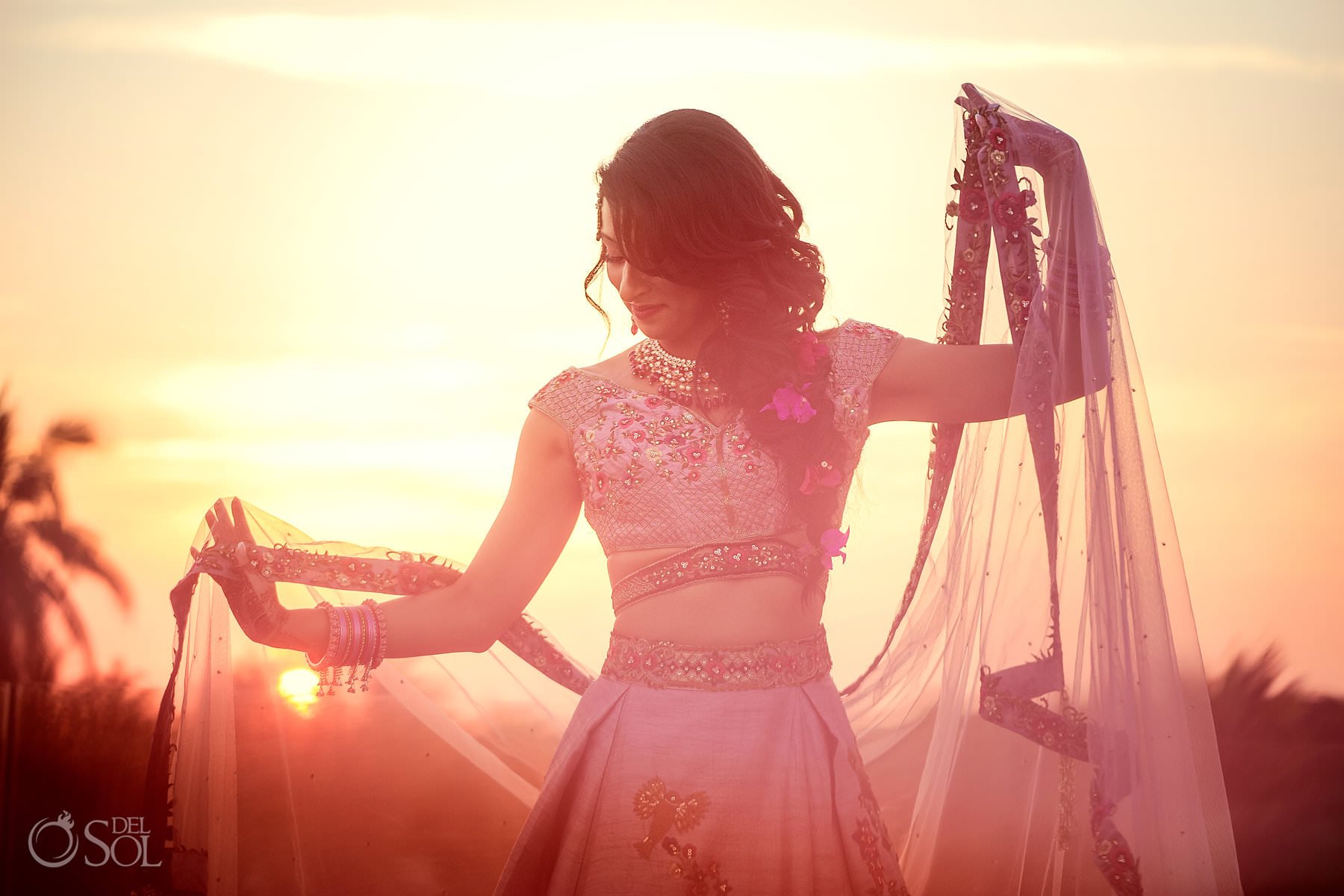 Dreams Tulum Sangeet + Mehndi Party - Del Sol Photography